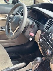 2013 Honda Civic LX - Interior Steering Wheel With Keys Image